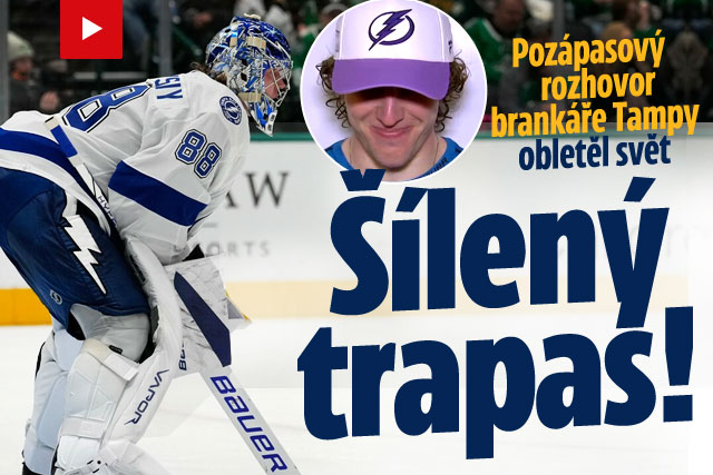 Tiskovka brankáře Tampy obletěla svět: Šílený trapas!