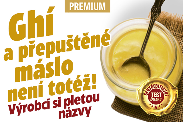Ghí a přepuštěné máslo není totéž! Výrobci si pletou názvy