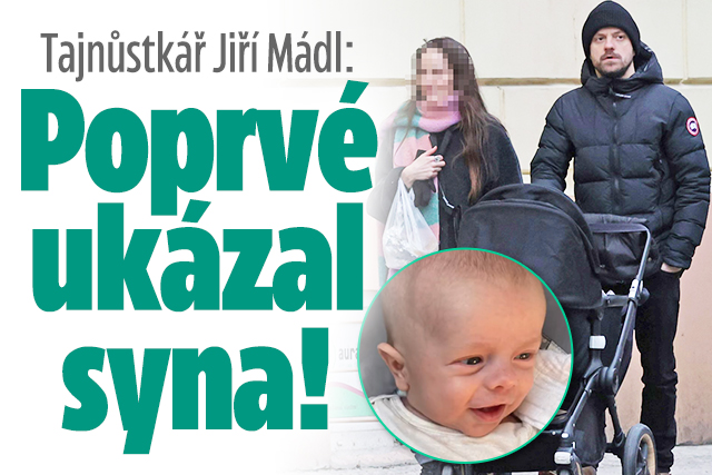 Tajnůstkář Jiří Mádl poprvé ukázal syna! Je to celý táta 