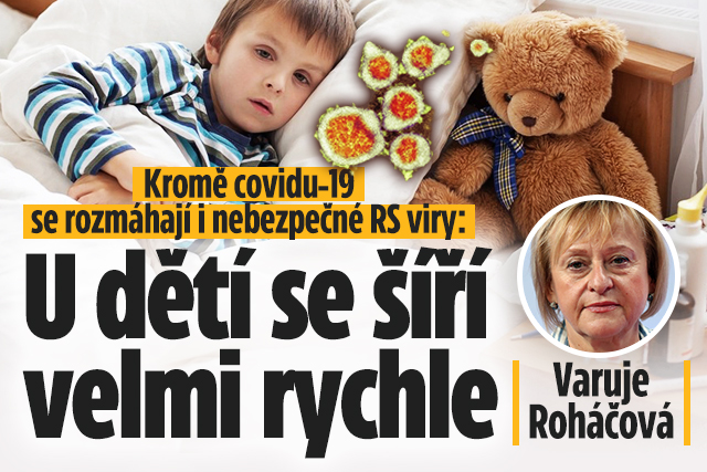 Kromě covidu se rozmáhají i RS viry: Šíří se mezi dětmi!