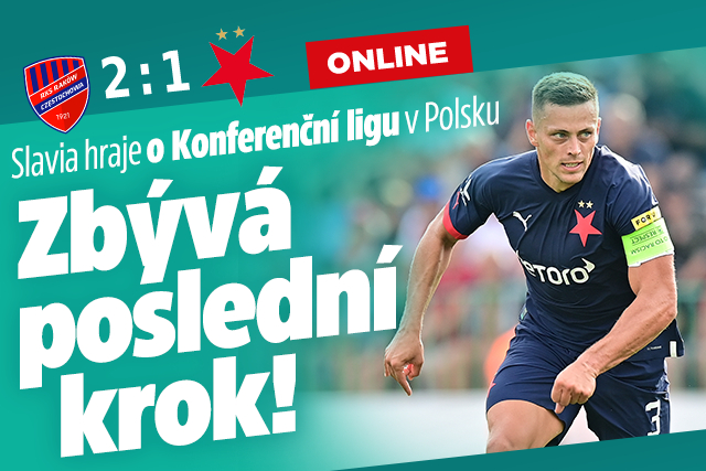 Raków - Slavia 1:1 Sešívaní srovnali, ale hned inkasovali