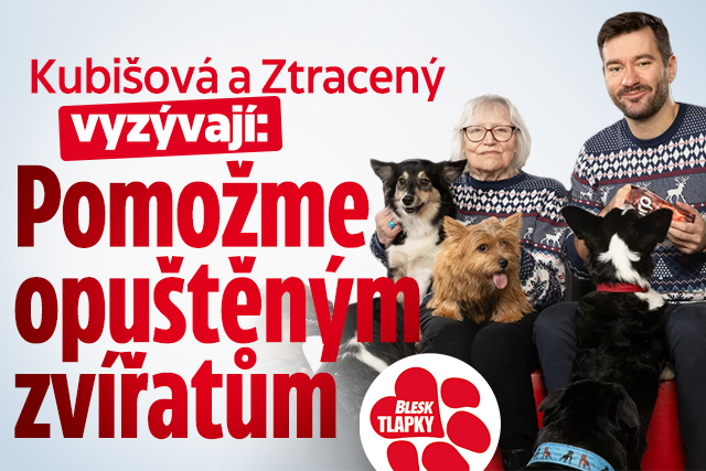 Kubišová a Ztracený vyzývají: Pomozme opuštěným zvířatům