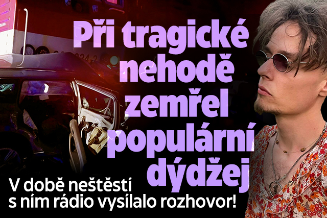 Při tragické nehodě zemřel populární dýdžej, když vysílal