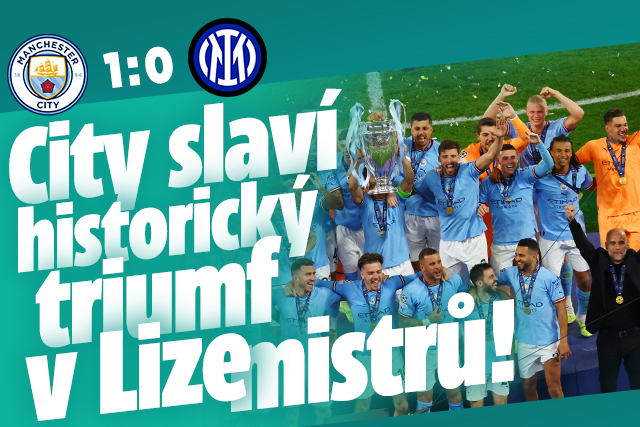 LM: City - Inter 1:0. Citizens slaví historický úspěch!
