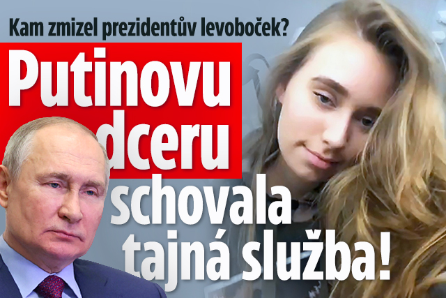 Údajná Putinova dcera Luiza: Schovala ji tajná služba!