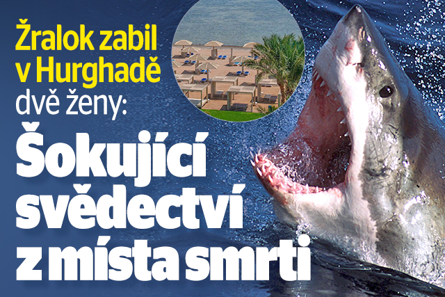 Žralok zabil v Hurghadě dvě ženy: Šokující svědectví z místa smrti!