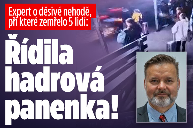 Expert o děsivé nehodě na Slovensku: Řídila hadrová panenka!