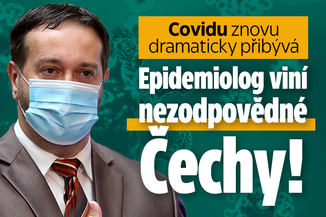 Covidu znovu přibývá: Epidemiolog viní nezodpovědné Čechy!