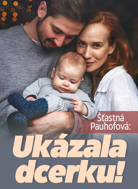 Šťastná Táňa Pauhofová: Poprvé ukázala dcerku!