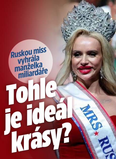 Ruskou miss vyhrála manželka miliardáře: To je ideál krásy?
