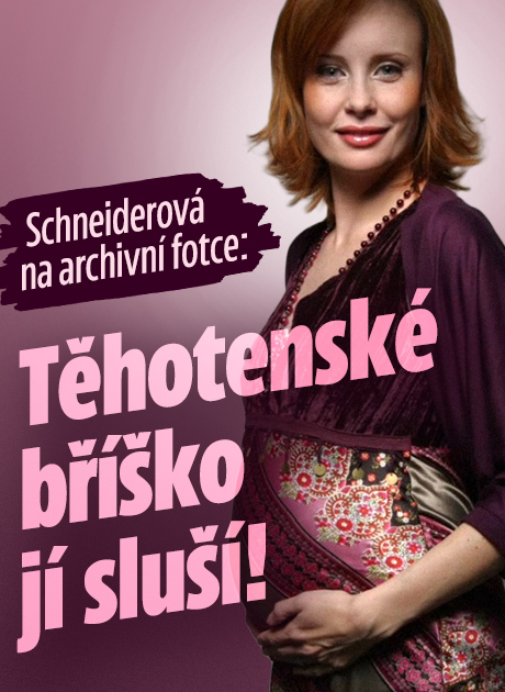 Jitka Schneiderová (50): Těhotenské bříško jí sluší! 