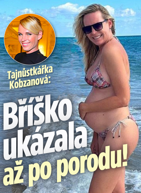 Tajnůstkářka Diana Kobzanová: Bříško odhalila až po porodu! 
