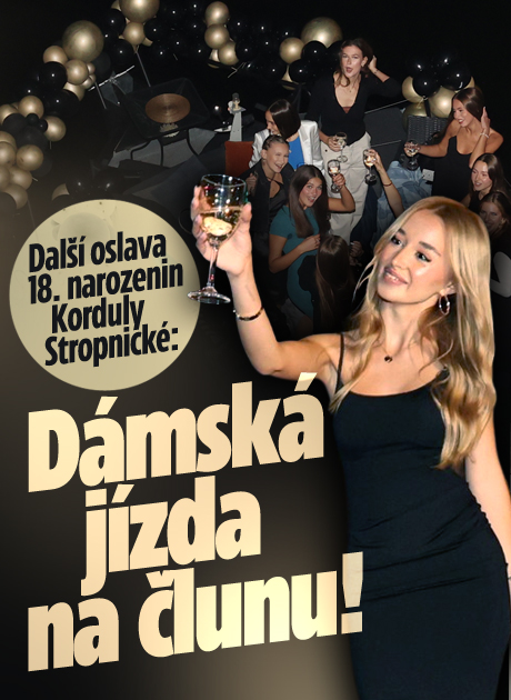 Další oslava 18. narozenin Korduly Stropnické: Dámská jízda!