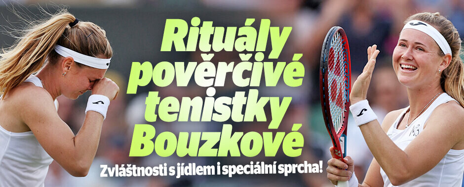 Rituály pověrčivé studentky Bouzkové. Zvláštnosti s jídlem i speciální sprcha Rituály pověrčivé studentky Bouzkové. Zvláštnosti s jídlem i speciální sprcha