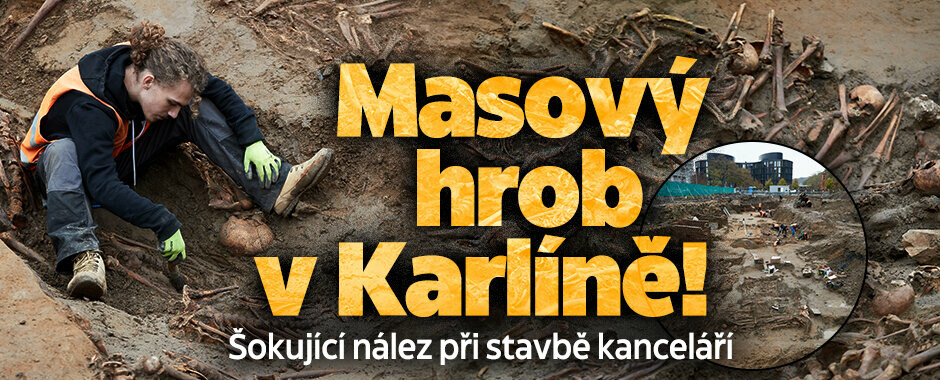 Masové hroby z napoleonských válek pod domy v Karlíně! Archeologové nalézají i ostatky žen a dětí
