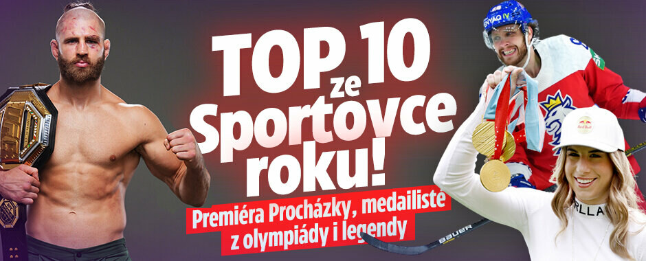 Adepti na Sportovce roku: poprvé MMA bijec nebo hvězdy z olympiády Adepti na Sportovce roku: poprvé MMA bijec nebo hvězdy z olympiády