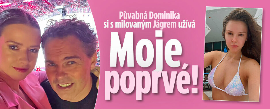 Půvabná Dominika si s milovaným Jágrem užívá: Moje poprvé! Půvabná Dominika si s milovaným Jágrem užívá: Moje poprvé!