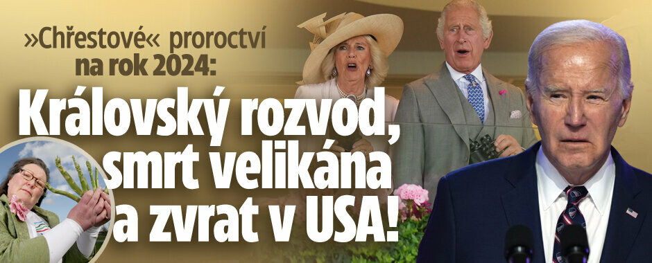 Věštkyně předpovídá budoucnost pomocí chřestu: V roce 2024 přijde královský rozvod a v čele USA bude žena